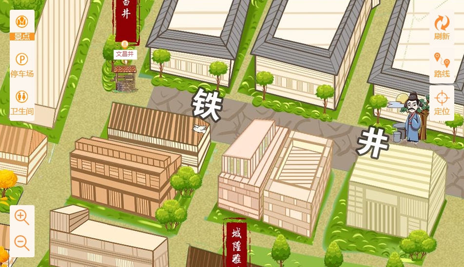 内黄智慧景区：手绘地图与语音导览的完美融合